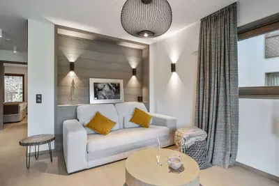 Image de Appartement moderne, proche des pistes avec 2 chambres, Wi-Fi et parking à Courchevel Le Praz