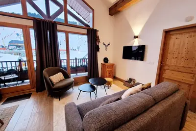 Image de Duplex rénové au centre avec parking et wifi