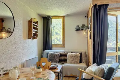Image de Studio Rénové · Ski aux Pieds · Balcon · Animaux admis · Wi-Fi