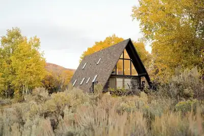 Image de A-Frame Haus Heber City • Views • Romantic • Adventure Base