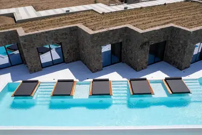 Image de Luxurious villa with infinity pool and sea view in Ftelia