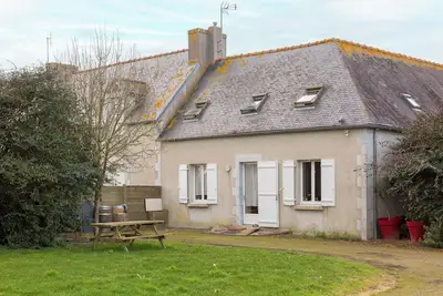 Image de Maison de vacances 'Gite Terre Mer Des Sables Blancs' avec terrasse privée, jardin privé et Wi-Fi