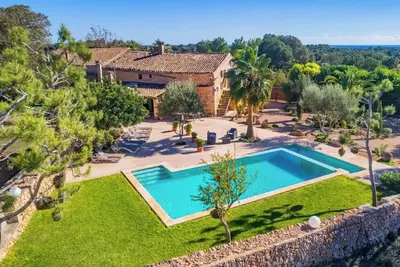 Image de Maison de campagne 'Son Gabriela' avec piscine privée, Wi-Fi et climatisation