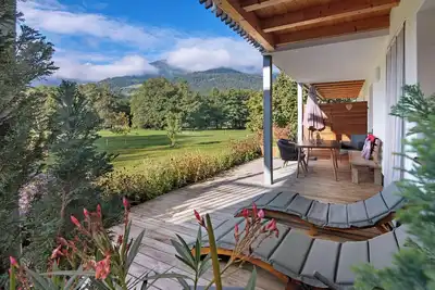 Image de Appartement \"Hausergut Golden\" avec vue sur les montagnes, terrasse privée et Wi-Fi