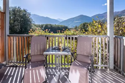 Image de Appartement \"Hausergut Bonita 4\" avec vue sur les montagnes, jardin partagé et Wi-Fi
