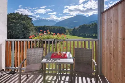 Image de Appartement \"Hausergut Gala 2\" avec vue sur les montagnes, jardin partagé et Wi-Fi