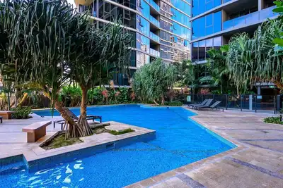 Image de Stunning 2 Bedroom Retreat W Gym Sauna and Pool