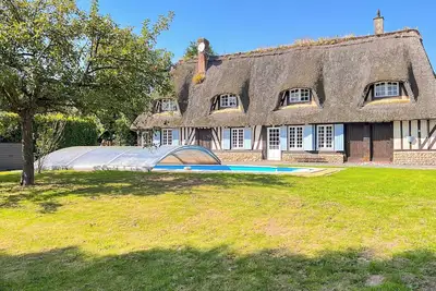 Image de Superbe Cottage Normand avec piscine pour 8pers