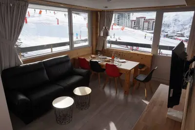 Image de Résidence Aravis - La Croisette- Vue montagne - 2chambres - Accès piste direct -