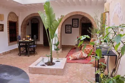 Image de Riad berbere ou coeur de la medina de marrakech,