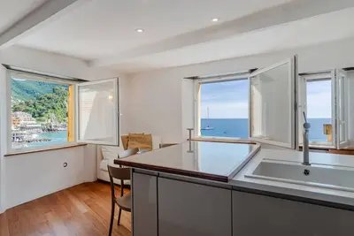 Image de Appartement confortable Ă Camogli avec.