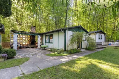 Image de Bungalow 'Ferienbungalow 1 In Boitzenburg' avec terrasse partagée