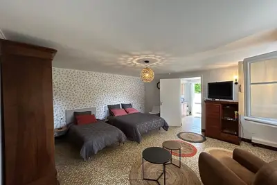 Image de Appartement centre-ville La Roche-Posay, jardin, terrasse, Wifi, lave-vaisselle