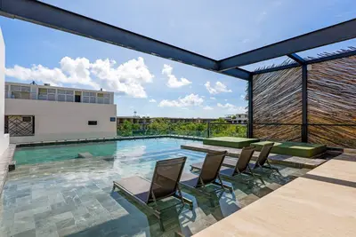 Image de Luxurious Tulum Penthouse with Ocean Views and Rooftop Infinity Pool