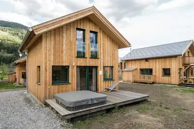 Image de Chalet de luxe avec bain à remous