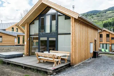 Image de Chalet avec bain à remous