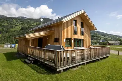 Image de Chalet animé à proximité des pistes de ski