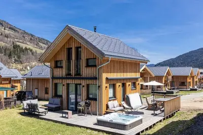 Image de Chalet avec terrasse spacieuse