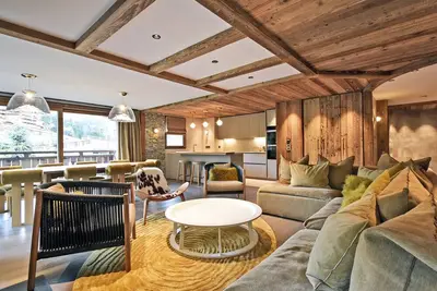 Image de Luxueux appartement avec 4 chambres et 4 salles de bains à Méribel - 10 personnes