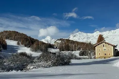 Image de Maison de vacances Fex \/ Fextal (Sils im Engadin \/ Segl) pour 1 - 8 personnes avec 4 chambres Ă couc
