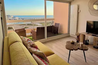 Image de Le rĂŞve bleu de Jeanne et Marie - vue mer balcon proche du Touquet-Paris-Plage