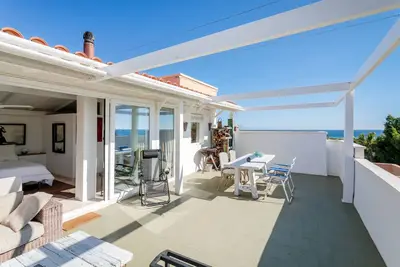 Image de Maison de vacances 'Pinos Y Mar' avec vue sur la mer, Wi-Fi et climatisation