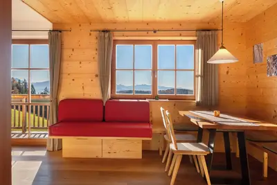 Image de Appartement 'Oberfahrerhof Apt Salten' avec vue sur les montagnes, terrasse partagée et Wi-Fi