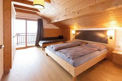 Image de Appartement 'Oberfahrerhof Apt Haflinger' avec vue sur la montagne, terrasse partagée et Wi-Fi