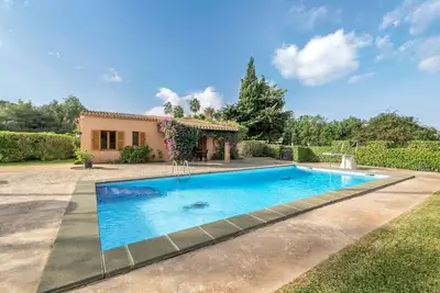 Image de Maison de campagne 'Can Jaume Des CarritxĂł' avec vue sur la montagne, Wi-Fi et climatisation