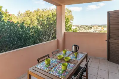 Image de Maison de vacances 'Le Giare' avec vue sur la mer, Wi-Fi, climatisation et balcon
