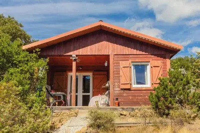 Image de Chalet 'Japon' avec vue sur les montagnes, piscine partagée et terrasse privée