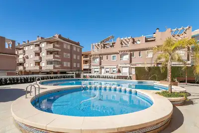 Image de Maison de vacances 'Wonderful Seacoast House' avec piscine privée, Wi-Fi et climatisation