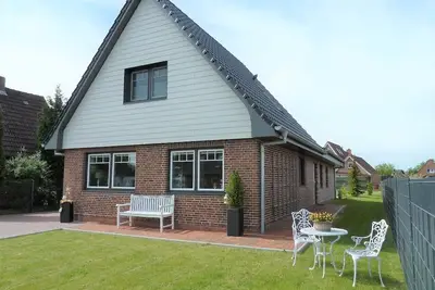 Image de Maison de vacances 'Ferienhaus Smilla' avec terrasse privée, jardin partagé et Wi-Fi