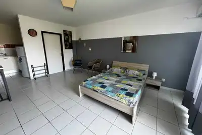 Image de Homerez - Studio confortable au cœur de Cayenne - Balcon avec vue