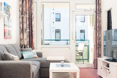 Vacation apartment \"Ostseeoase 48\" in the recreation center Laboe on the 1st floor.