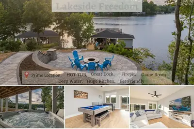 Image de Spacious, Hot Tub, Great Dock, Deep Water, Game Room, Pet Friendly
