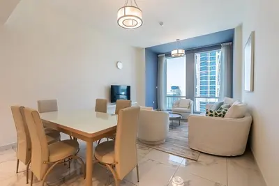 Image de Elegant 3-Bedroom Apartment with Maid’s Room in Noora Tower – Al Habtoor City