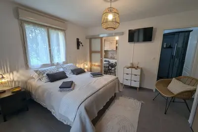 Image de Studio confortable avec espace extérieur privatif