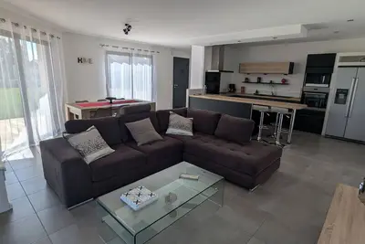 Image de La villa près des Monts du matin, idéale pour les séjours en famille.