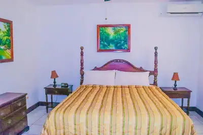 Pink Hibiscus -1 King Bed