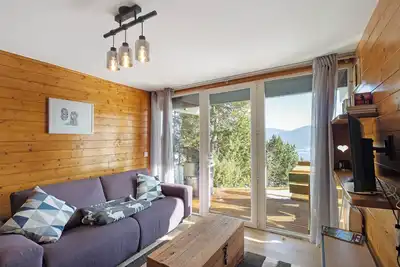 Image de Appartement \"La Marmotte\" avec vue sur le lac, terrasse privée et Wi-Fi