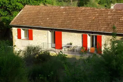 Image de 'Le Genêt' avec vue sur les montagnes, piscine partagée et Wi-Fi