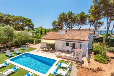 Image de Maison de vacances 'St Tomas Rustic V Pool Beachside' avec vue sur la mer, piscine privée et Wi-Fi
