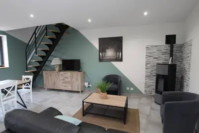 Maison contemporaine en Normandie, proche plages, Wifi, parking, jardin clos