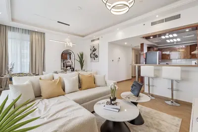 Image de Spacious 3-bedroom apartment with Newly furnished in Marina Dubai
