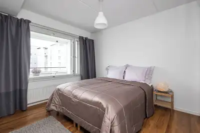 Image de Family-friendly 3-Br apt in downtown Helsinki with WiFi, 55” smart Tv, Disney+