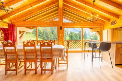 Image de Grand appart 3 pièces, 8 pers, garage, wifi, La Clusaz