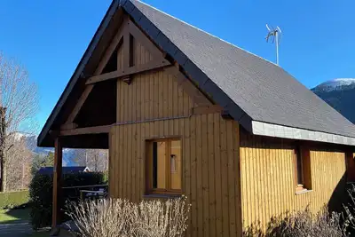 Image de Petit chalet bien équipé dans jolie copropriété.
