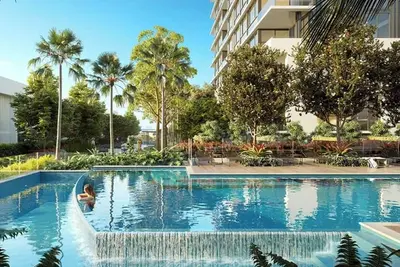 Image de Spacious Luxury New Apartment with Rooftop Pool in the heart of Sydney's Shire