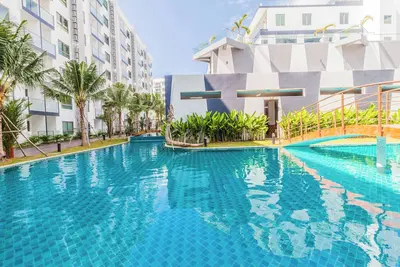 Image de Arcadia Beach Resort 1-bedroom condo in lovely Muang Pattaya with WiFi, Ac
